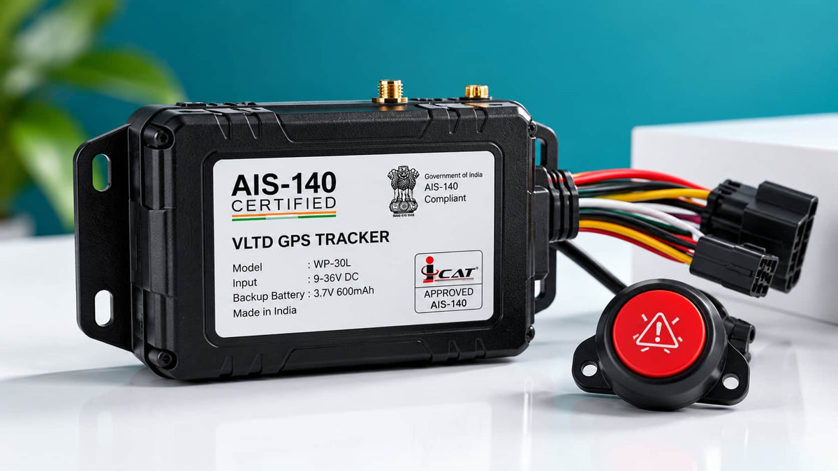 What Is VLTD? How AIS-140 VLTD Differs from a Normal GPS Tracker