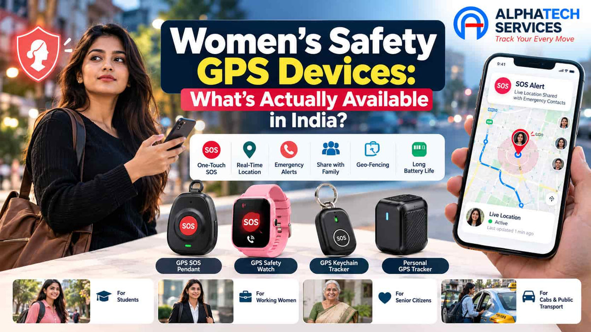 Women's Safety GPS Devices: What's Actually Available in India