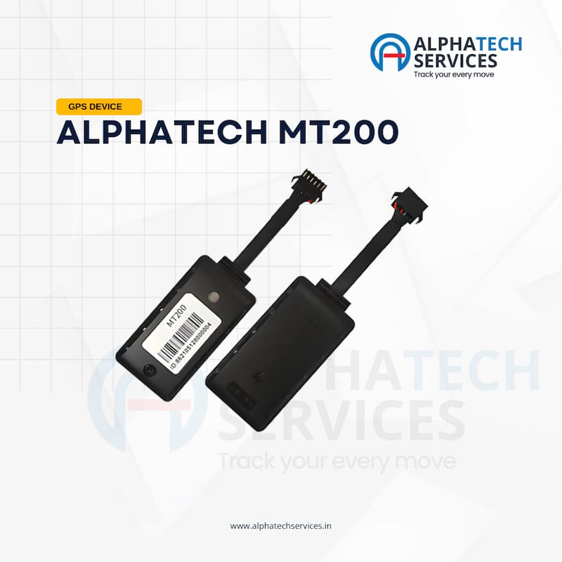 Alphatech MT200 4G GPS Tracker | Dual Satellite Fleet Tracking India